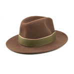 Bear Fedora // Olive (M)