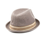 Stormy Fedora // Grey (M)