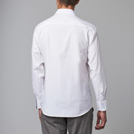 Hero Long-Sleeve Button-Down // White (XL)