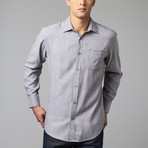 Challenger Long-Sleeve Button-Down // Grey (XL)