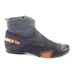 Nubuck Burnished Boot // Dark Blue (Euro: 39)