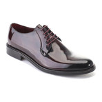 Patent Leather Classic Dress Shoe // Bordeaux (Euro: 46)