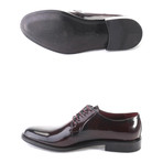 Patent Leather Classic Dress Shoe // Bordeaux (Euro: 46)