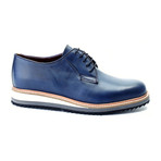Plain Dress Shoe // Dark Blue (Euro: 39)