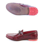 Crocodile Loafer // Bordeaux (Euro: 44)