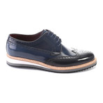 Wingtip Brogue // Dark Blue (Euro: 45)