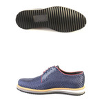 Woven Dress Shoe // Blue (Euro: 39)