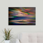 Blue Lagoon in the Evening (24"L x 16"H x 1.25"D)