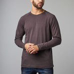 Long-Sleeve Raglan Vintage Tee // Phantom (S)