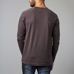 Long-Sleeve Raglan Vintage Tee // Phantom (S)