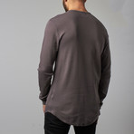 Long-Sleeve Thermal Underscoop // Taupe Grey (M)