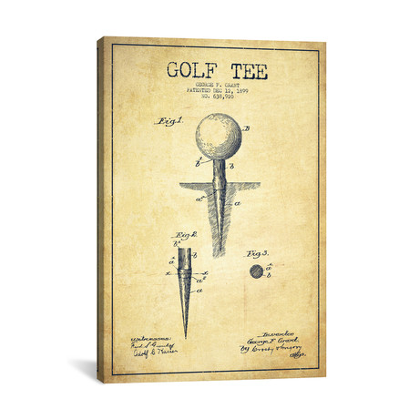 Golf Tee // Vintage (18"W x 26"H x 0.75"D)