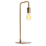 Hoyt Table Lamp (Satin Brass)