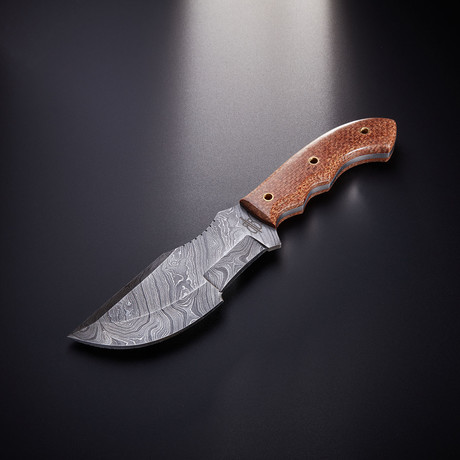 Huntsman Bushcraft Tracker // Brown G-10