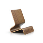 Bent Ply Tablet Stand // Walnut