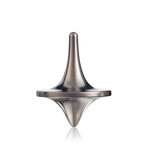 Stainless Steel Spinning Top + Spinning Base