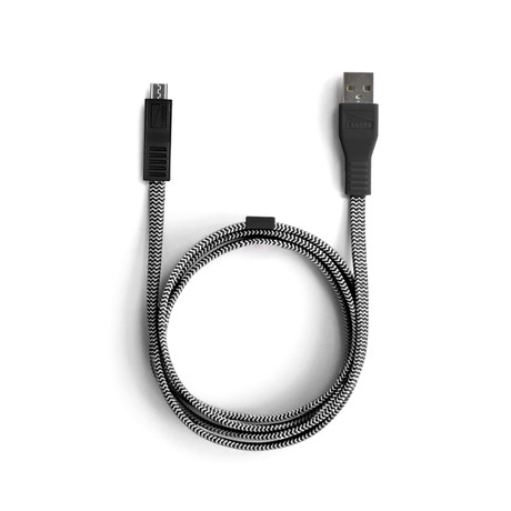 Neve Micro USB Cable // Black (6"L)