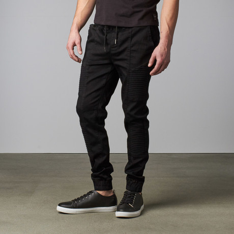 Venus Denim Jogger // Black (S)