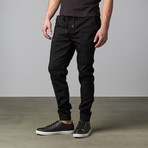 Venus Denim Jogger // Black (S)