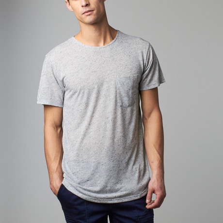 Cohesive & Co. // Ruth Scoop Neck Tee // Light Grey (S)