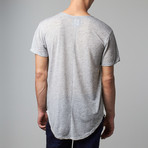 Cohesive & Co. // Ruth Scoop Neck Tee // Light Grey (S)