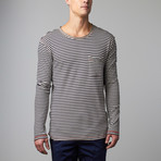 Maximo Long Sleeve Shirt // Navy (M)