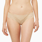 Sheer Desire Bikini // Almond (S)