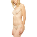 Sheer Desire Bikini // Almond (S)