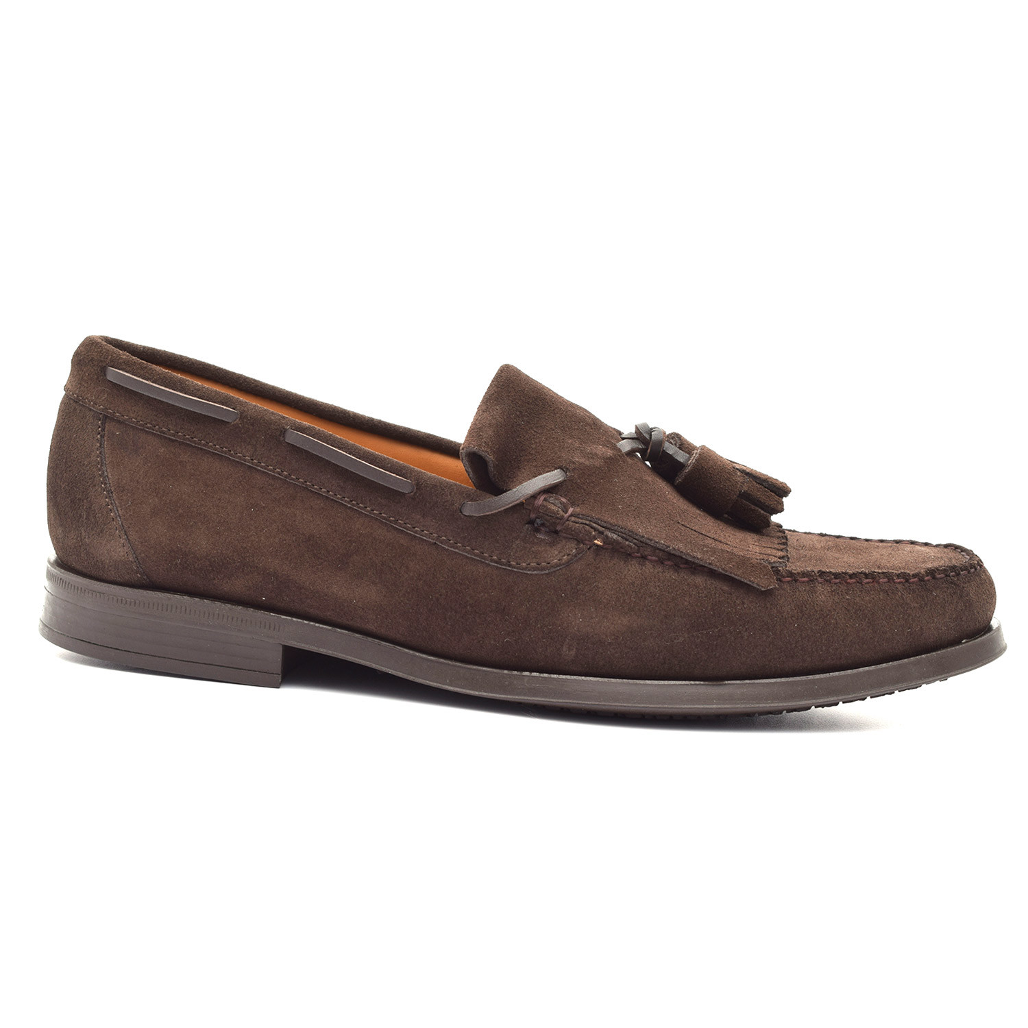 Leather Sole Tassel Fringe Loafer // Brown (Euro: 39) - Gil's Classic ...