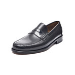 Leather Sole Penny Loafer // Black (Euro: 42)