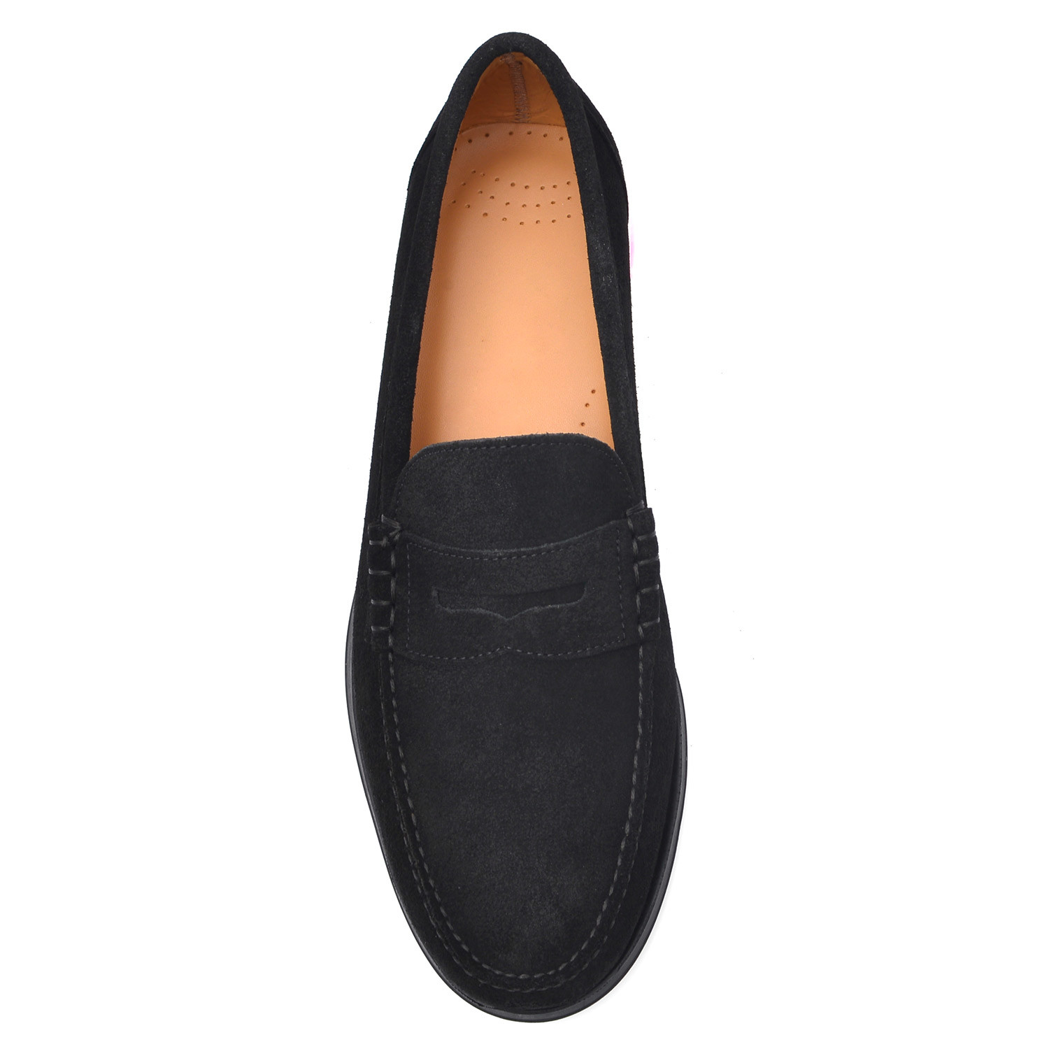 Suede Penny Loafer // Black (Euro: 39) - Tresel - Touch of Modern