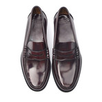Leather Sole Penny Loafer // Bordeaux (Euro: 41)