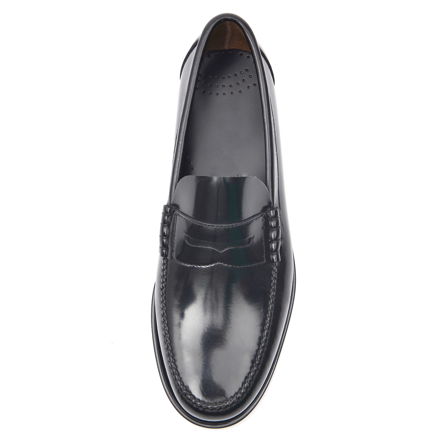 Rubber Sole Penny Loafer // Black (Euro: 38) - Gil's Classic - Touch of ...