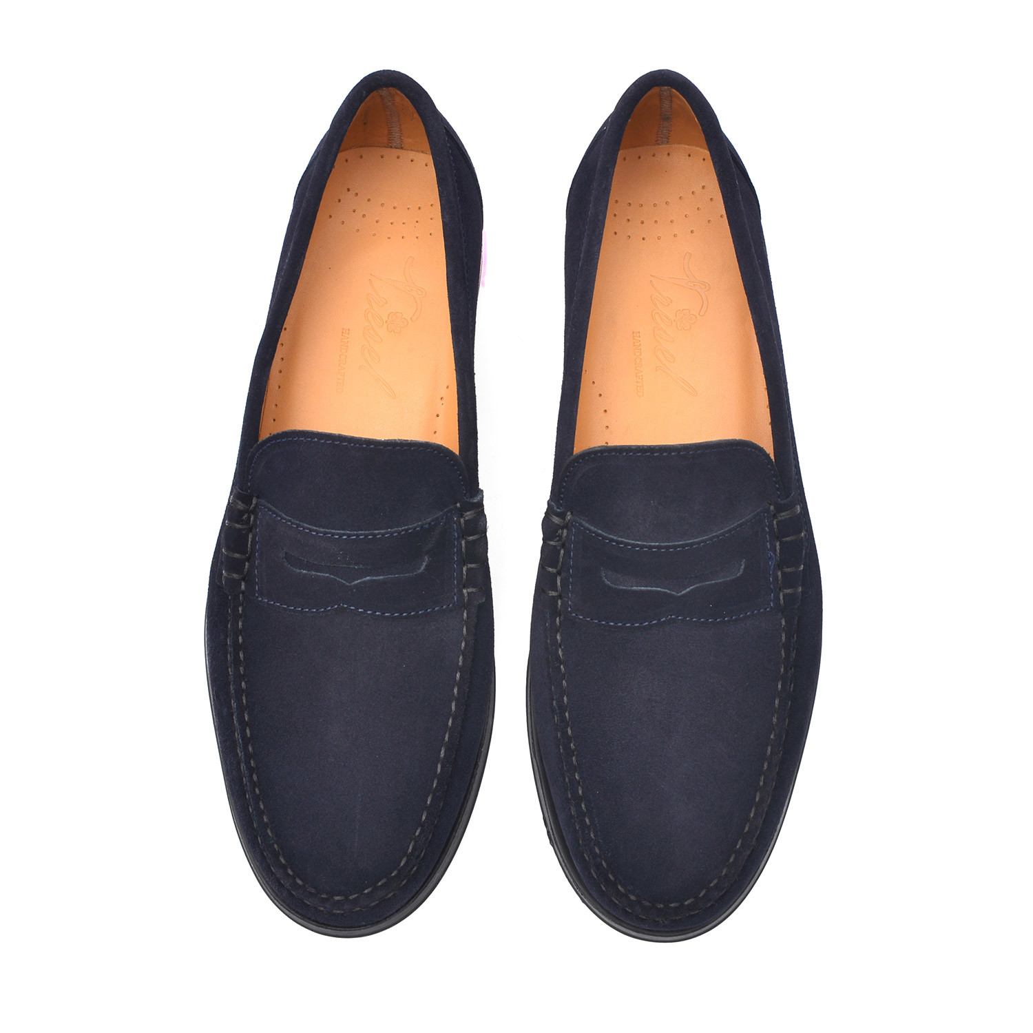 Suede Penny Loafer // Blue (Euro: 39) - Tresel - Touch of Modern