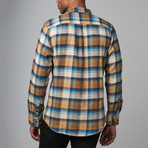 Long-Sleeve Flannel Shirt // Brown (S)