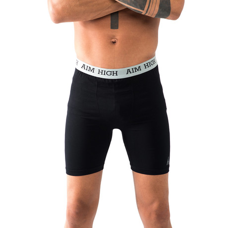 Men's Compression Shorts // Black (S/M)