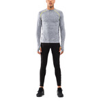 Men's Melange Long-Sleeve // Light Grey (L)