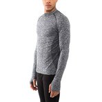 Men's Melange Long-Sleeve // Grey (M)