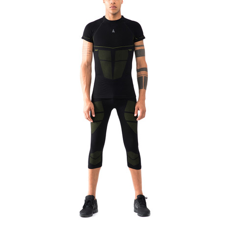 Men's Thermoset Short Pack // Black + Yelllow // Set of 2 (S/M)