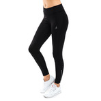 Women's Protect Running Tights // Black (M)