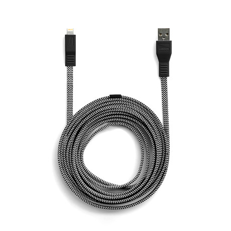 Neve Lightning Cable // Black (6"L)