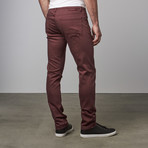 Classic Slim Fit Jean // Burgundy (30WX30L)