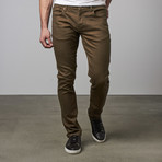 Classic Slim Fit Jean // Olive (42WX32L)