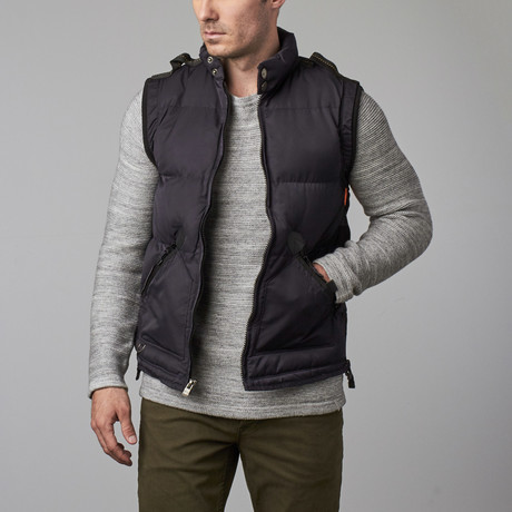 Puffer Vest // Navy (S)