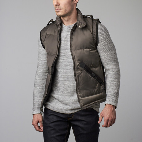 Puffer Vest // Charcoal (S)