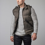 Puffer Vest // Charcoal (2XL)