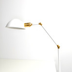 Decker Desk Lamp (Steel + Brass)