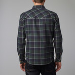 Astronomy // Apollo II Button-Up // Hunter (XL)