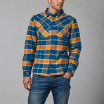 Astronomy // Pluto Button-Up // Moroccan (XL)