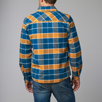 Astronomy // Pluto Button-Up // Moroccan (XL)